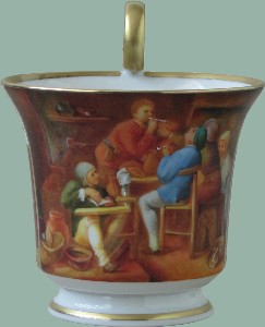 Vídeňský šálek v. 8cm (2)