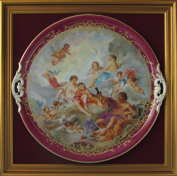 Obraz Venuše a Vulkán 59x59 cm